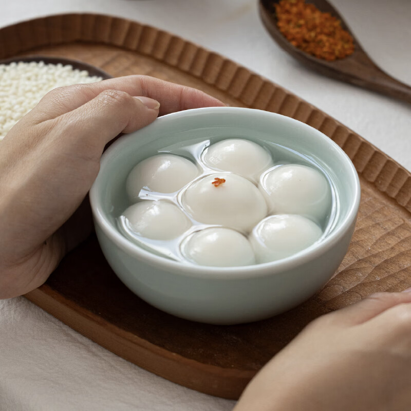 缸鸭狗 1926宁波汤圆黑芝麻花生味速冻汤团东北五常糯米元宵大袋装480g 【2袋装】黑芝麻花生汤圆480g（24颗/袋）