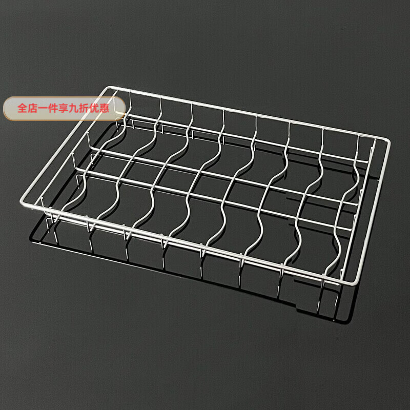 兰琦欧消毒柜层架子康宝304不锈钢篦子网框网篮置物架消毒碗柜碗架碟架 36.5X25碗架
