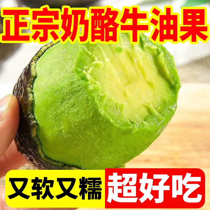 御红橙绿【正宗哈斯】秘鲁进口牛油果新鲜孕妇水果宝宝辅食鳄梨整箱包邮 大果【单果130-160g】性价比高 6个 送酱料包