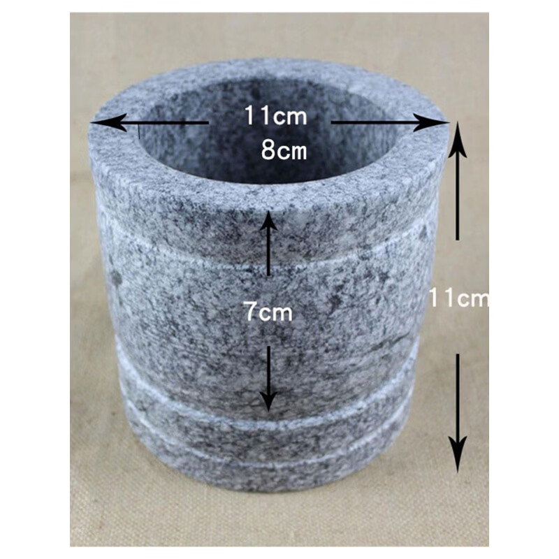 手动捣蒜泥神器蒜臼子家用老式蒜泥石臼捣蒜器研磨器剥 经典家用蒜臼+捣锤
