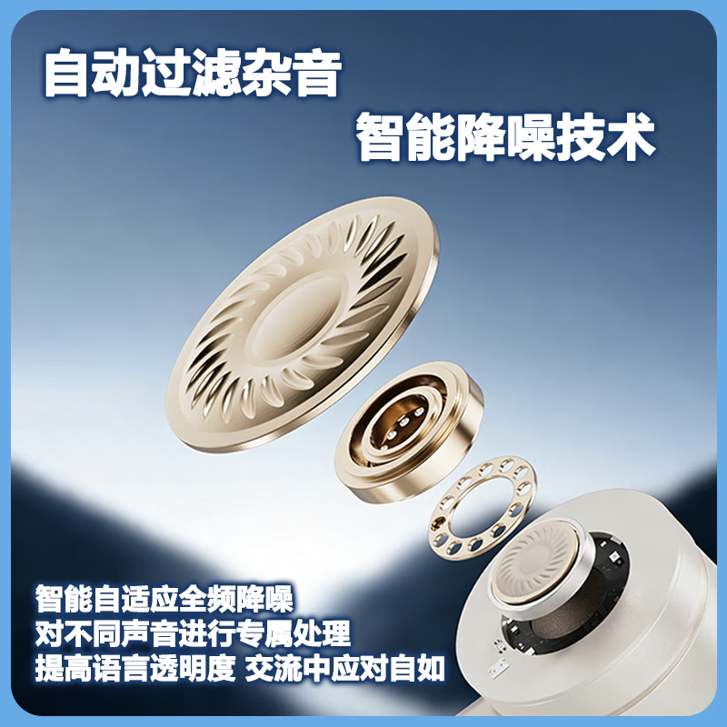 逸聆手持式长辈听筒老年人专用便携通话扩音器老人居家聊天声音放大器 白色 PRO版本