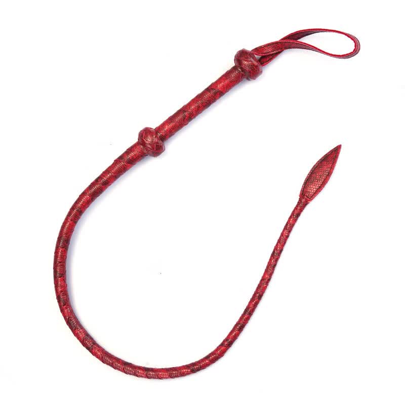 必情趣道具刑具男女皮鞭調(diào)教sp工具打pp手銬 紅色柳葉鞭