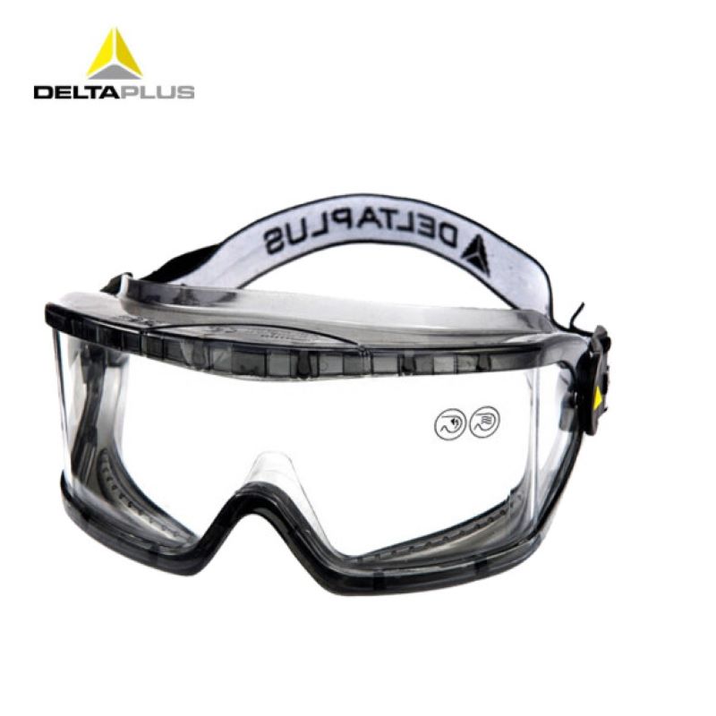 护目镜防风沙防雾劳保防飞溅工业防护风镜骑行骑车防尘粉尘眼镜男 101104大框防液体飞溅