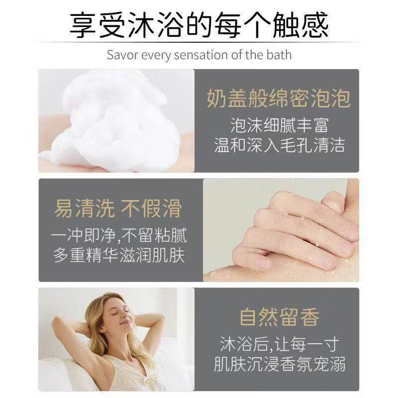 JMELLA韩国进口纪梅拉香氛沐浴露洗护套装洗发水护发素身体乳500ml NO.1 花园舞会 500ml 1瓶 沐浴露