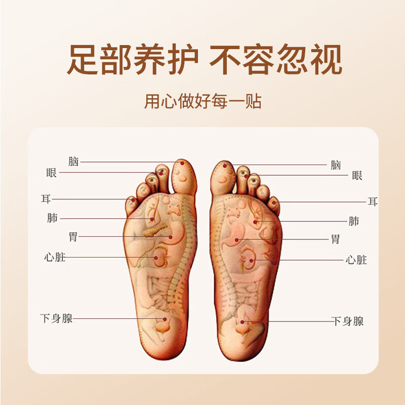 南京同仁堂艾草足贴吴茱萸肉桂祛湿贴脚底贴手脚冰凉睡眠不好体寒湿气重专用 3盒装（30贴*3）