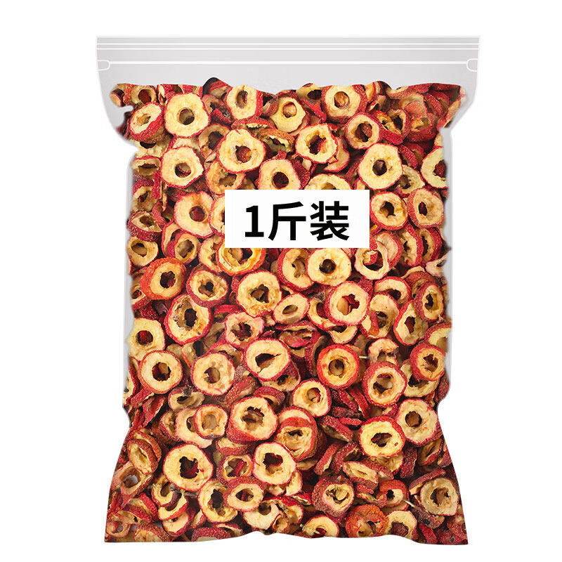 菊茗天下山楂干山楂泡水散装正宗无核山楂茶圈级休闲零食泡茶冷泡 超值装山楂干500g