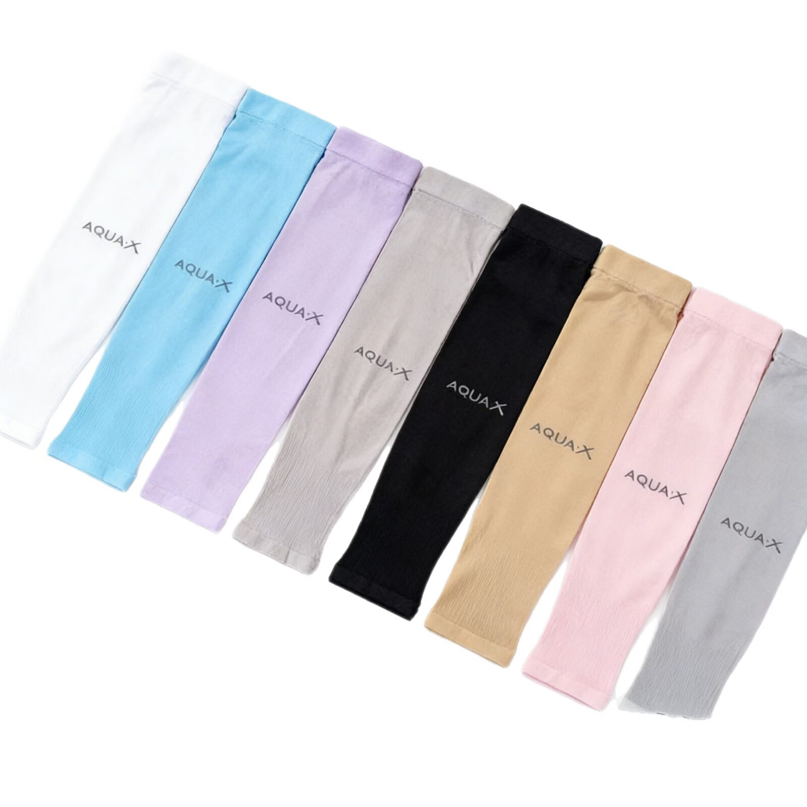 冰袖夏季 户外运动冰凉袖套男女防晒经典纯色耐用 1副 均码