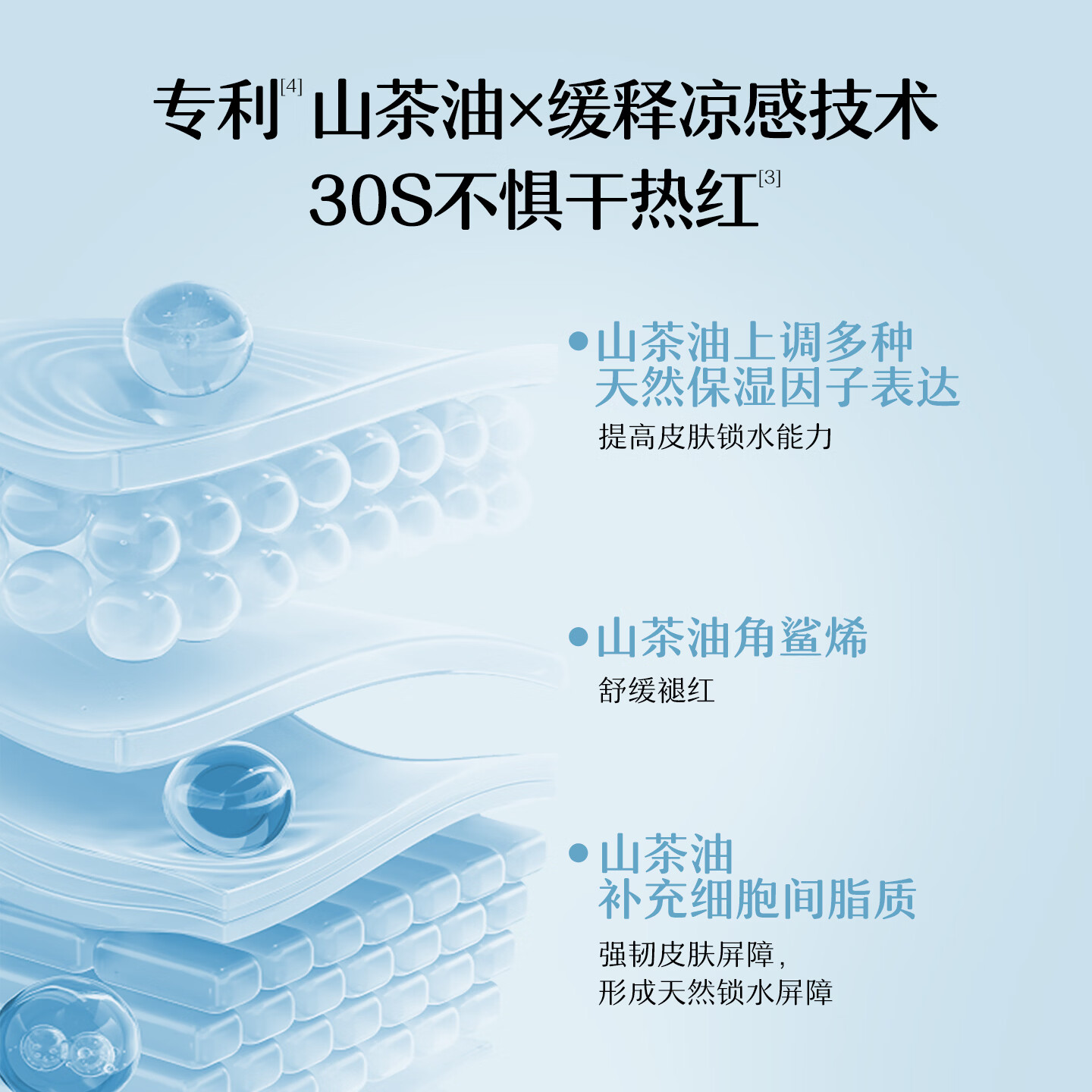 松达婴儿山茶油夏季霜儿童面霜宝宝晒后舒缓霜清爽润肤乳不油腻 【外出便携装】夏季面霜18g