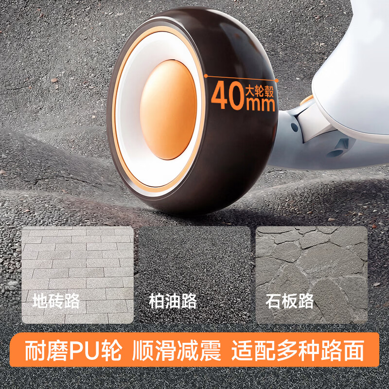 曼龙造梦家儿童滑板车1-3-6-12岁宝宝滑行车大童可坐可骑滑溜溜平衡车 【全新升级骑滑二合一】造梦家滑步车-莫奈灰