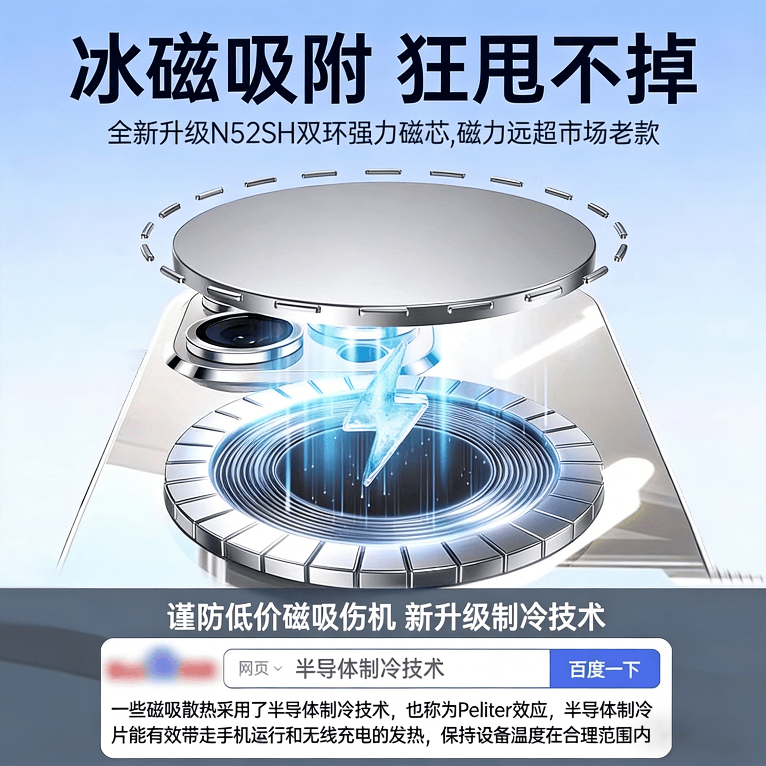 狄耐适用苹果17ProMax手机壳磁吸新款iphone16透明15pro保护套14超薄散热13镜头全包防摔软壳高级外壳 【全透明套白机】磁吸充电丨冰感散热丨高透抗发黄 iPhone 17 Pro Max
