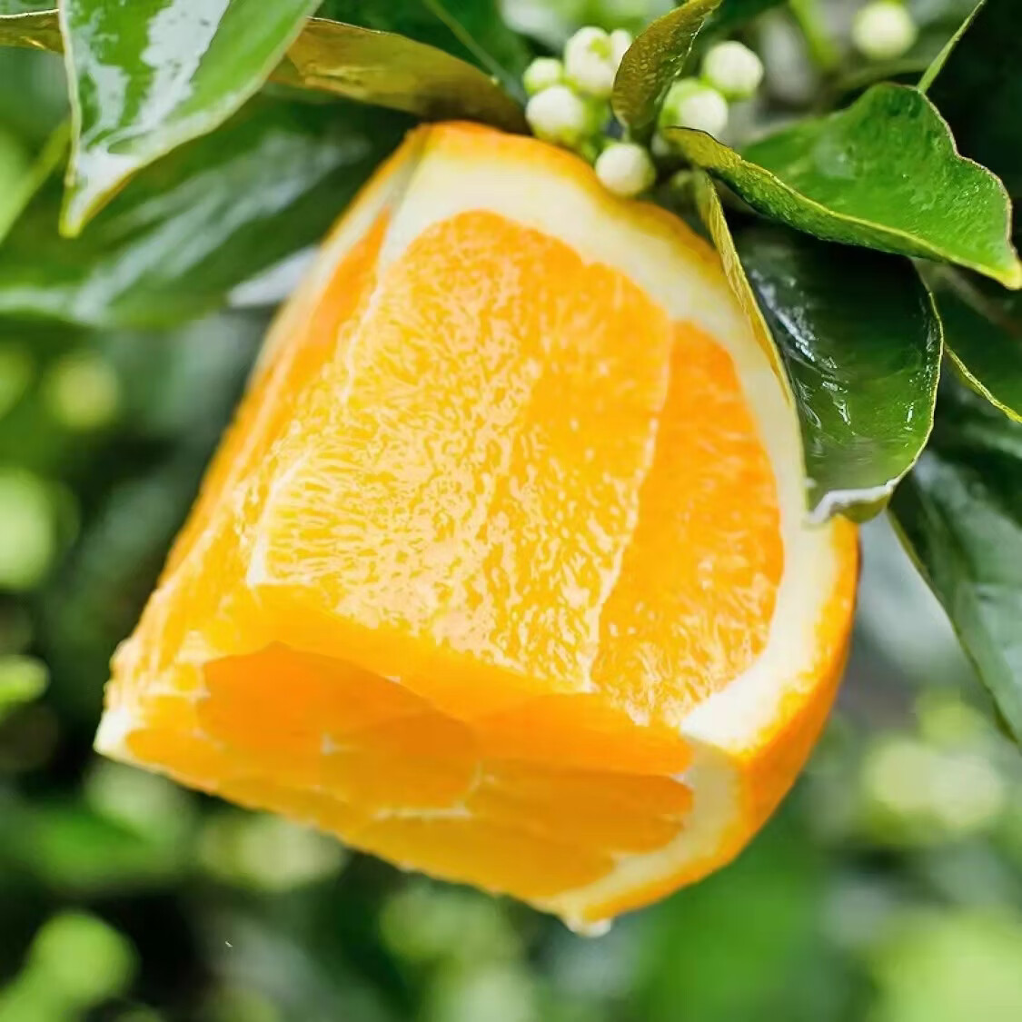 橙子很忙湖北秭归伦晚脐橙 当季鲜橙 产地现摘现发 净重5斤（果径65）