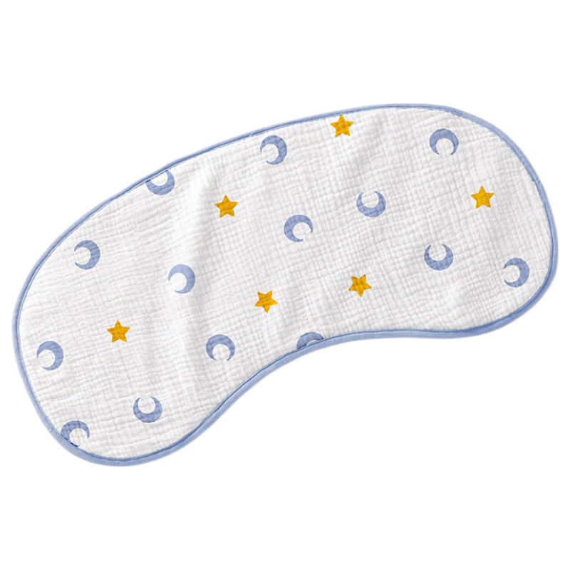 愛貝迪拉（AIBEDILA）嬰兒拍嗝巾防吐奶口水巾純棉新生寶寶圍嘴柔軟紗布長(zhǎng)款方巾墊肩巾