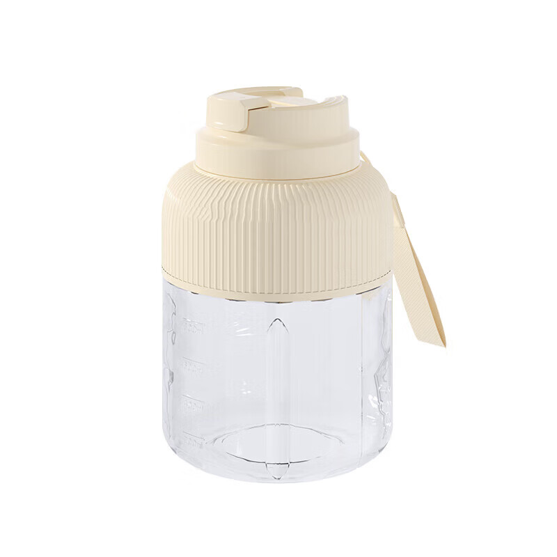 SUPUSR苏泊榨汁机便携榨汁杯小型果汁机果蔬机水果榨汁多功能榨汁奶昔机吨吨桶冰沙机搅拌杯 1300ml茉莉绿一杯双盖【可碎冰】