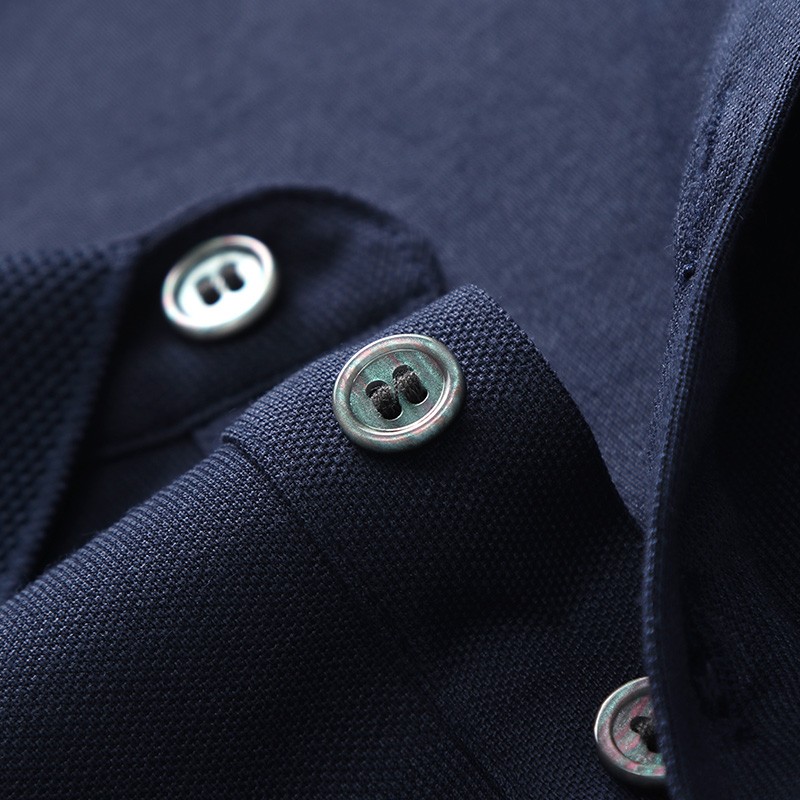 罗蒙（ROMON）抗菌长袖t恤男秋冬新款青年商务休闲百搭含桑蚕丝翻领T恤打底衫 灰色 185【建议体重150-170斤左右】