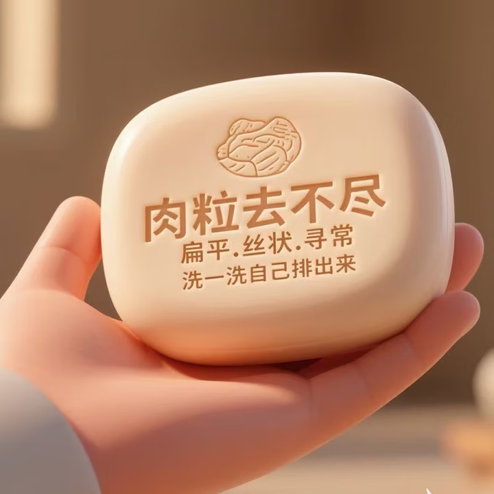 L0【国药匠心去疣痣皂】全身小肉粒扁平尤丝状尤疣瘊抑菌祛疣香皂 【拍1发3】28%轻度客户购买