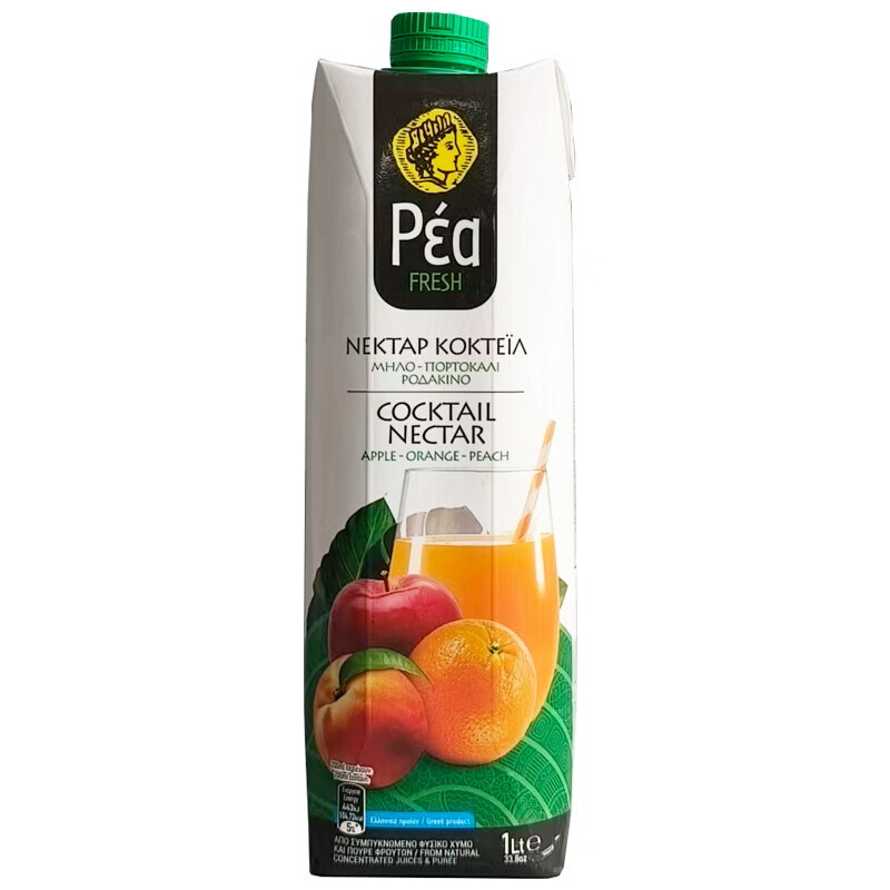 葩莉亚【临期促销】希腊原装进口 复合果汁 果蔬汁饮品果汁饮料1L/盒 复合果汁1L*12盒（到2026/5/19)