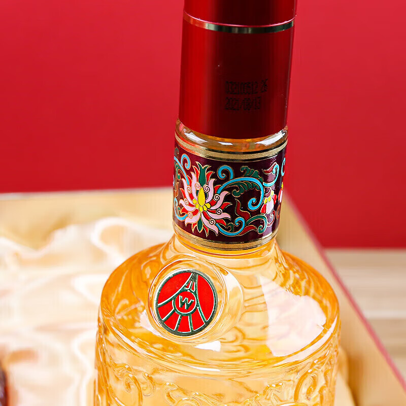 五粮浓香五粮液股份出品 纳福福运畅享礼盒装 52度浓香型白酒 500ml*2瓶 52度 500mL 2瓶