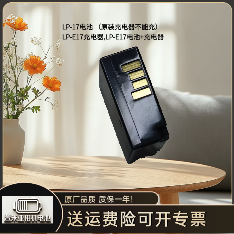 NOTVDLPE17电池适配佳能R50R10RP200D2750D77DR8充电器LP-17电池 （原装充电器不能充）,LP-E17充电器 LP-E17电池+充电器