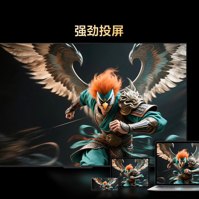 TCL雷鸟电视【固定挂架送装一体】 43雀5 43英寸 一级能效 144Hz高刷 平板电视43F295C-JN