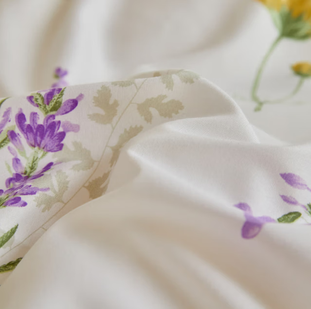 唐纳家纺唐纳床上四件套被套单双人可机水洗裸睡床上用品床单款四件套 亲肤棉四件套-花季如梦【柔软舒适 吸湿透气】 1.8m 床单款 四件套-被套200*230cm