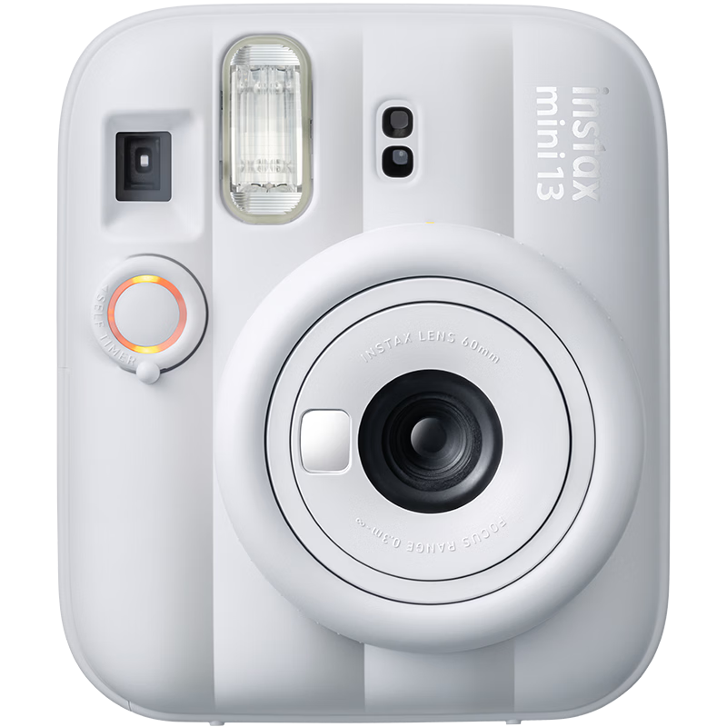 INSTAX富士instax立拍立得 一次成像相机 mini13（mini12升级款）奶霜白