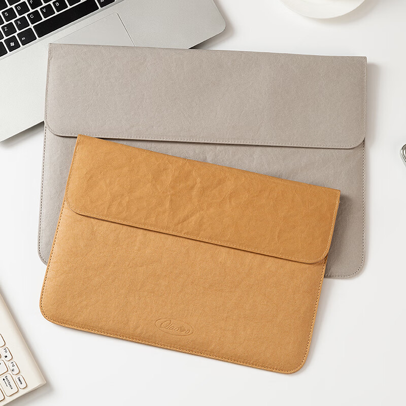 纸纳笔记本电脑包13-16英寸适用苹果华为防摔防震平板保护套内胆包 灰色-内胆包【16英寸】