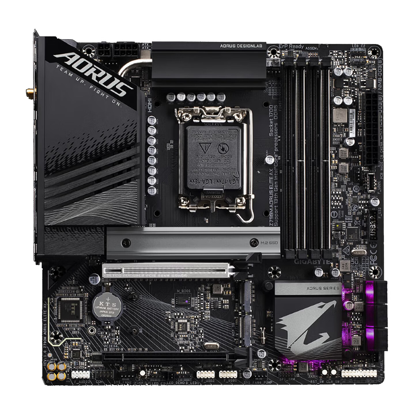 技嘉 Z790M AORUS ELITE AX 小雕 图 6
