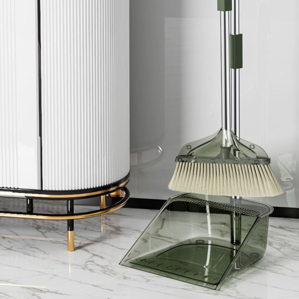 小红书同款家用两件套AA 颜色随机扫把+簸箕2件套装