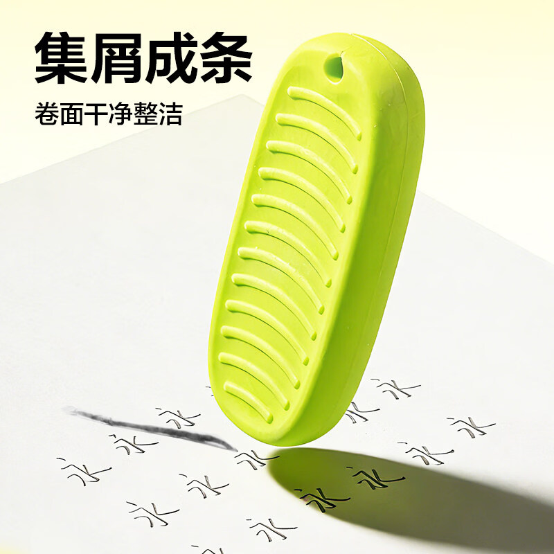 得力(deli)防丢解压橡皮擦儿童一二年级小学生无屑干净擦字成线无屑高颜值多巴胺色系素描绘画美术耐用橡皮擦 【8块/2盒】解压纹理-防丢绳