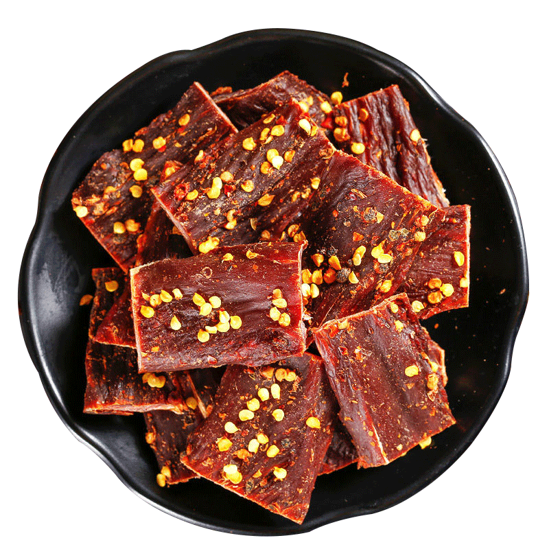 风干牦牛肉干四川阿坝特产内蒙古西藏手撕风味五香麻辣牛肉干500aa