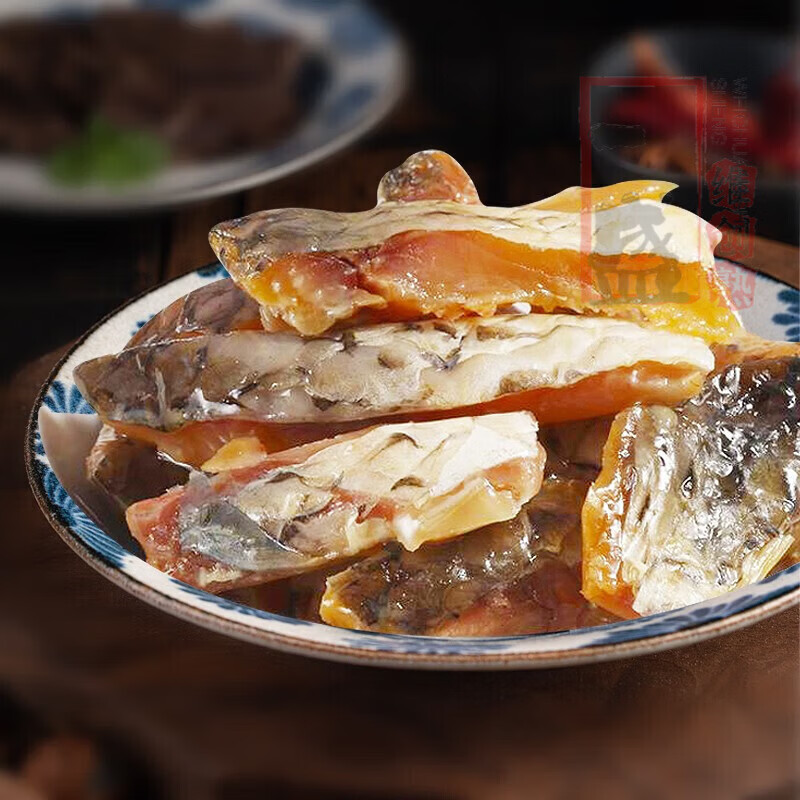 盘中玉咸亨绍兴特产咸亨酒店咸亨醉鱼干休闲小吃零食冷盘鱼排鱼干下酒菜 鱼干 150g *1包