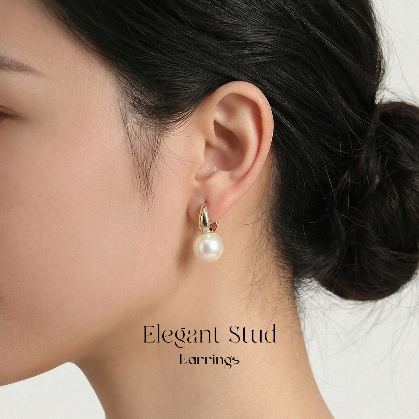 卡伦蒂亚（KARENTIYA）双珠珍珠耳钉女2026新款爆款S925纯银耳饰轻奢高级感气质大气耳环 【正圆强光】香槟奶咖12mm