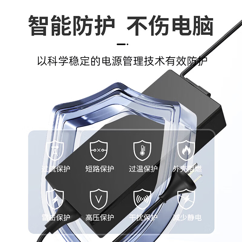 科米途适用华硕ROG 幻14/16 Air 天选6 PRO 枪神9 Plus电源适配器 充电器线 20V 14A 280W G615L