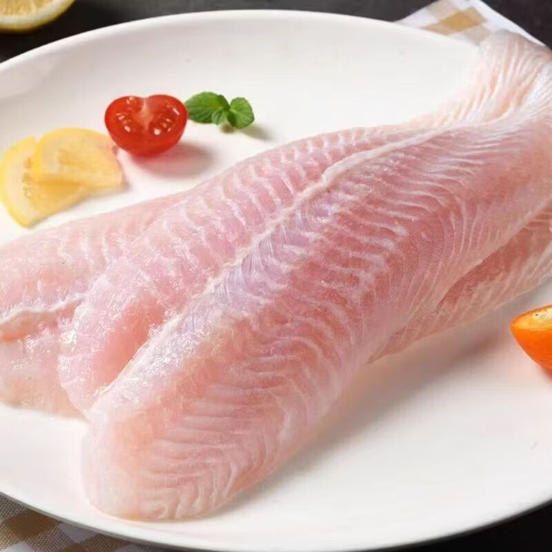 添渔港巴沙鱼片商用餐饮店无刺无骨巴沙鱼柳酸菜鱼 5斤【约10片】