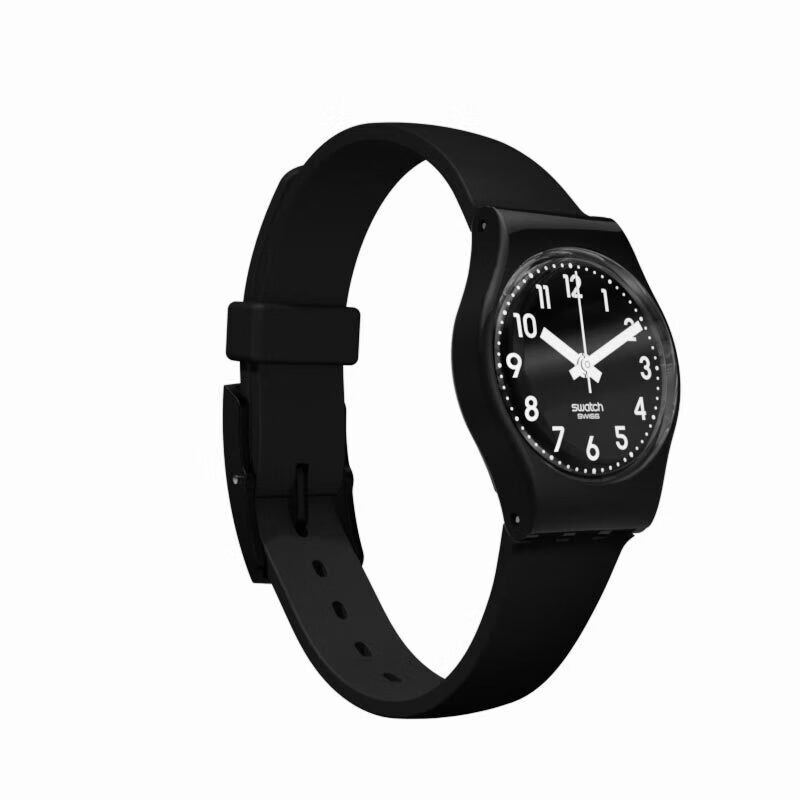 斯沃琪（Swatch）瑞士手表 原创系列纯黑之境石英女表 纯黑之境 LB170E