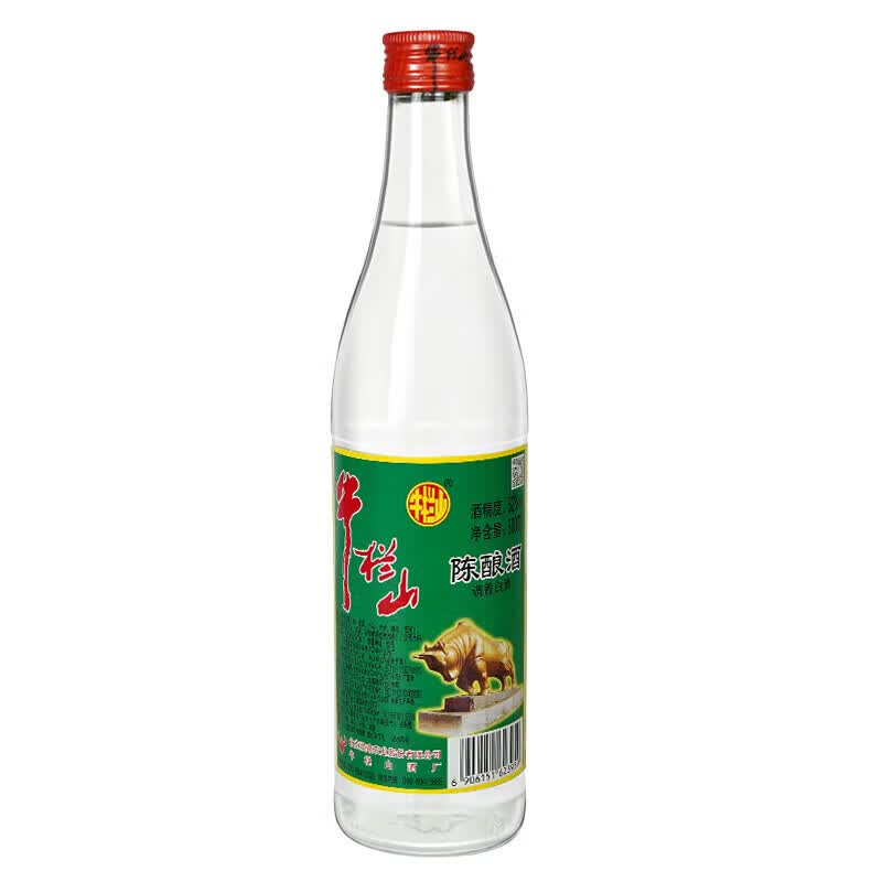 牛栏山二锅头陈酿 白牛二 浓香型白酒42度500ml*12瓶 自饮聚会 42度 500ml 12瓶整箱