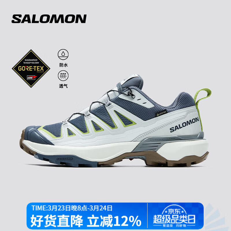 �����ɣ�Salomon���п� �����˶���ˮ͸�������ȶ���ɽͽ��Ь X ULTRA 360 EDGE GTX ������ 478716 43 (UK9ح 43 1/ 3) 814Ԫ