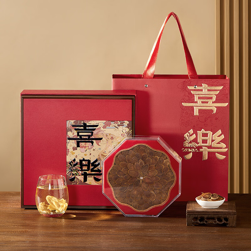 金日红参片滋补品长白山红参营养品滋补品送礼礼品礼盒 【佳节推荐 送礼有面】 100g*1盒 礼盒