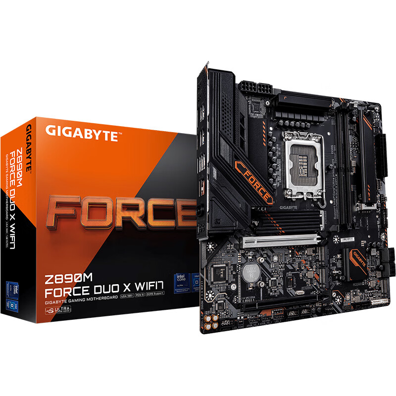 技嘉 战鹰Z890M FORCE DUO X WIFI7 DDR5 图 7