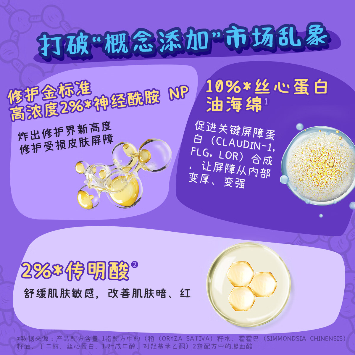 吾相神经酰胺修护面霜保湿温和舒缓肌肤屏障泛红乳液女补水滋润 50g