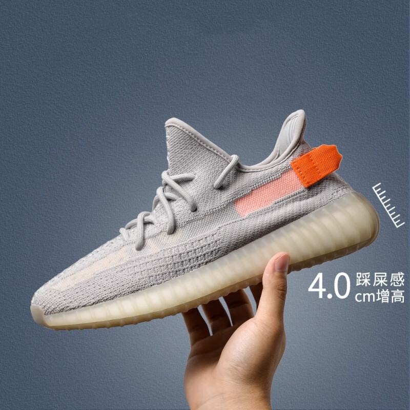 椰子鞋350男鞋麻布蓝2024新款夏秋透气男款运动鞋潮女鞋子 350尾灯