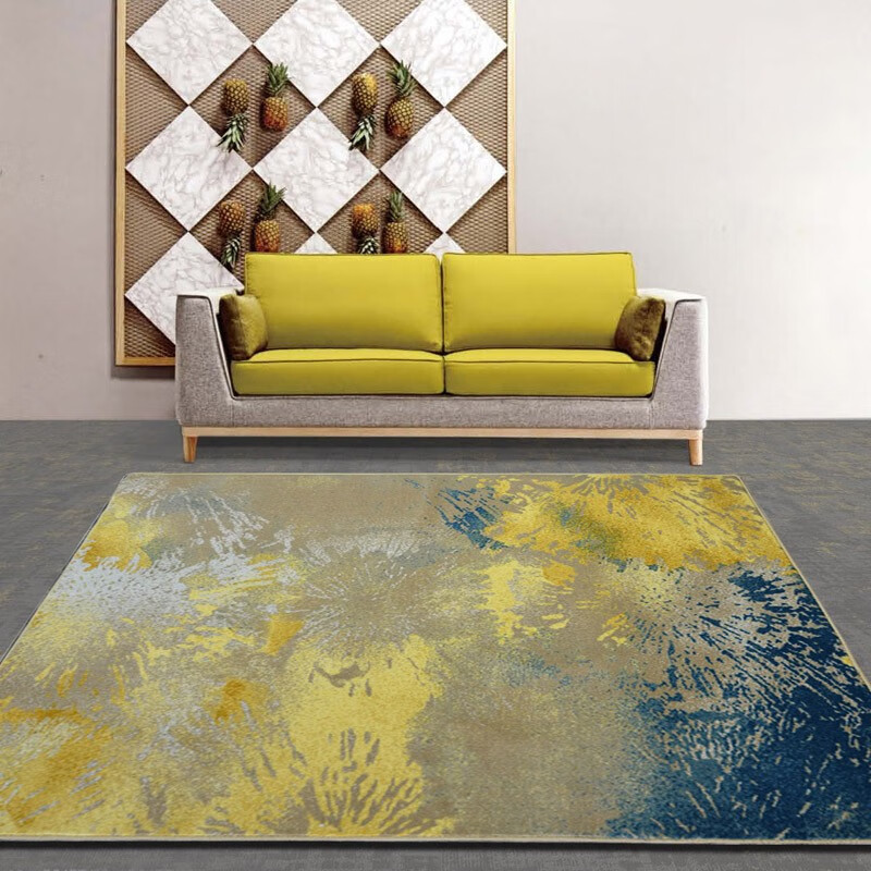 海馬 地毯 客廳臥室書房地毯 床前毯 現(xiàn)代簡約風格R23995 R23995 0.8M*2M