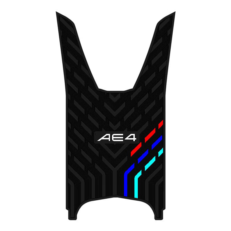 奉希适配【AE4 SE+】2026款极核ae4se+电动车踩脚垫电摩改装加厚橡胶 极核AE4SE+  黑色黑边-加厚橡胶