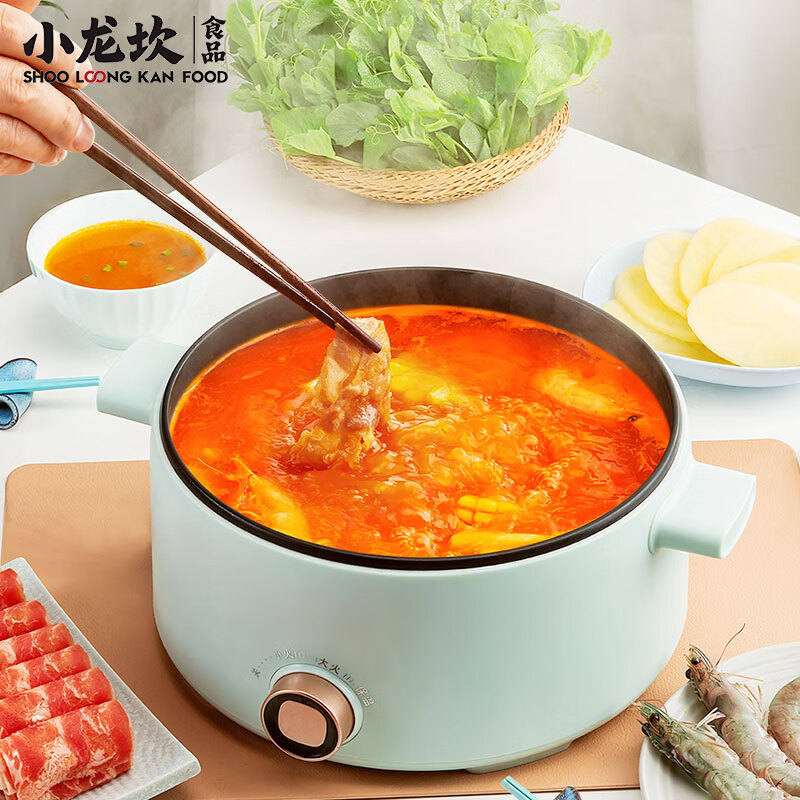 小龙坎 火锅底料2-3人份袋装调料一料多用冒菜串串麻辣烫火锅料组合套餐 田园番茄150g*3