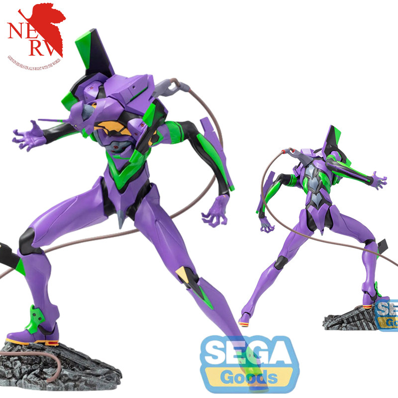 万代(bandai)eva新世纪福音战士绫波丽明日香三号机可动手办模型玩具