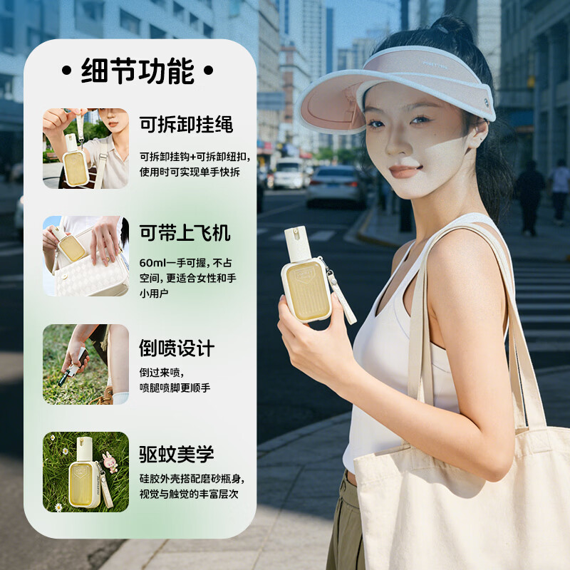 森林地带(FOREST ZONE)德爷代言驱蚊喷雾户外旅行野外防蚊驱蚊液6小时成人儿童花露水 【15%派卡瑞丁】60ml