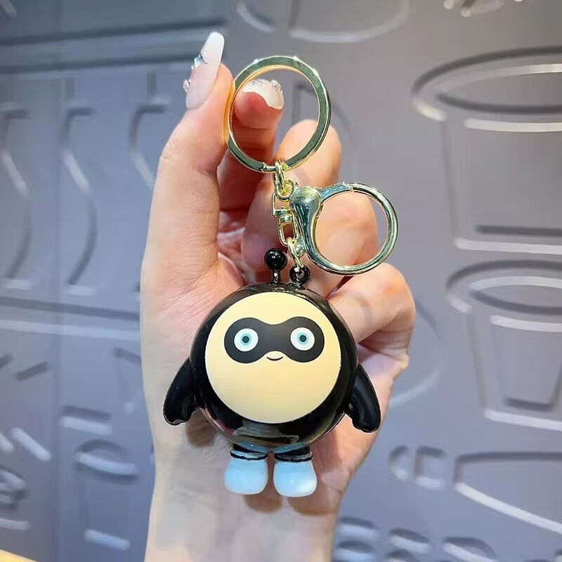 🔔黑蛋钥匙扣｜59元get正版蛋仔！走路自带BGM，学生党社恐人士的社交破冰神器～