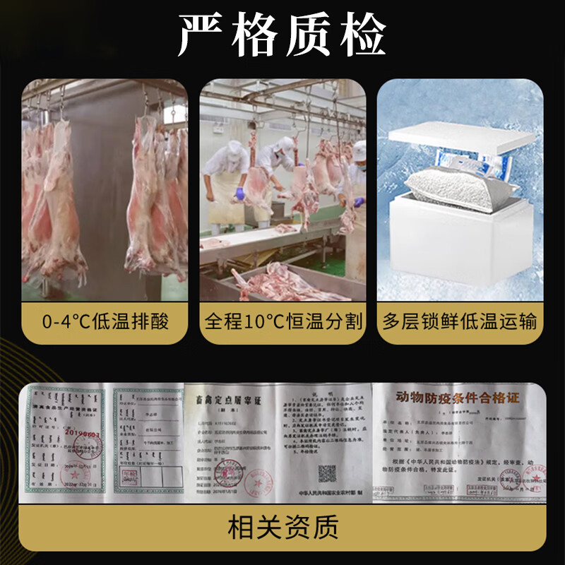 凘梦沅内蒙古苏尼特团建烧烤食材半成品羊肉串腌制烧烤套餐BBQ食材串串 烧烤季【羊肉串4斤/120串】 清真苏尼特乳羔羊