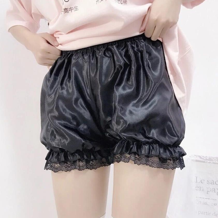 亚永凌ita南瓜裤安全裤女防走光夏季洛丽塔日系学生可爱花边jk打底裤