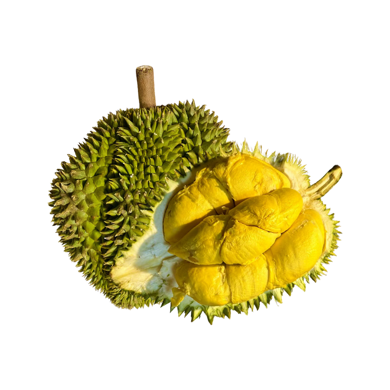 京鲜生【泰国皇室同款】进口糯米鸡鲜榴莲 6-7斤1个装 生鲜水果源头直发